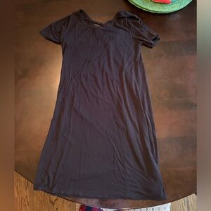 Women’s Black T-Shirt Dress. Olivia Rae Small